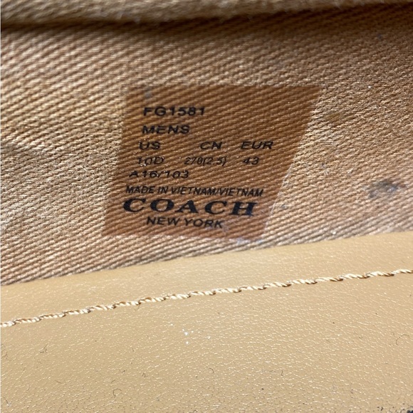 Coach Parker Print Slip-on in Hawaiian Palms men’s size 10 shoes - Picture 10 of 14